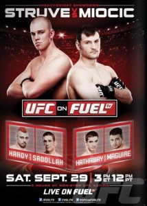 Replay UFC on Fuel TV Struve vs Johnson Video